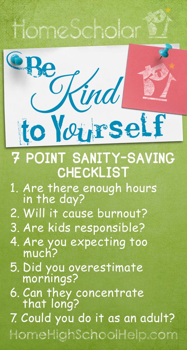 7 Point Sanity-Saving Checklist for Planning Your #Homeschool Year